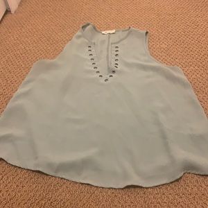 Seafoam tank top